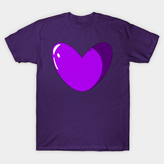 Heart #7 T-Shirt by Wolfgon Designs